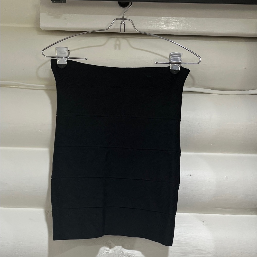 BCBGMaxAzria Black Pencil Skirt